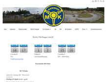Tablet Screenshot of haningemotorklubb.se